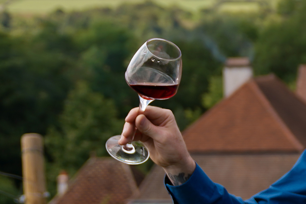 Red Burgundy Wine