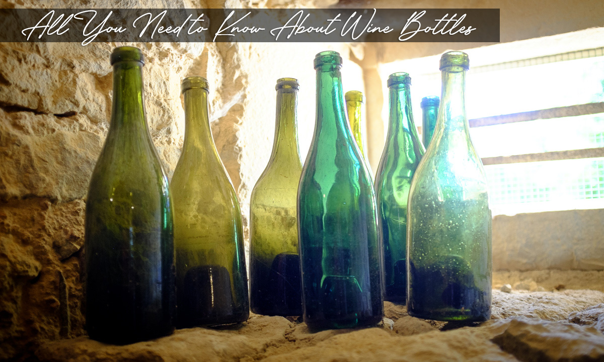 Wine Punts Tall Green Flat Bottom Drinking Glasses Set Of 4