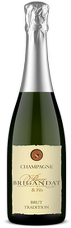 PIERRE BRIGANDAT CHAMPAGNE BRUT TRADITION CASE