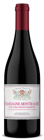 Domaine Gilles Bouton Chassagne Montrachet Voillenots Dessus Rouge 2019 1