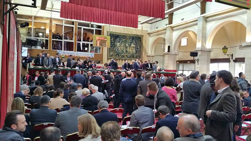 Hospices de Beaune auction hall