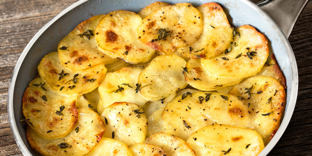 Pommes Anna with Brown Butter & Thyme