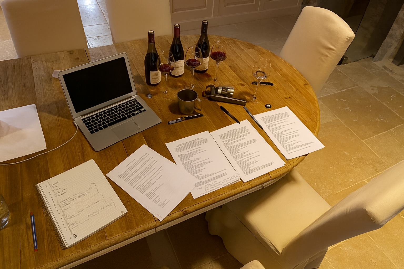 Tasting & Evaluating Burgundy Wine