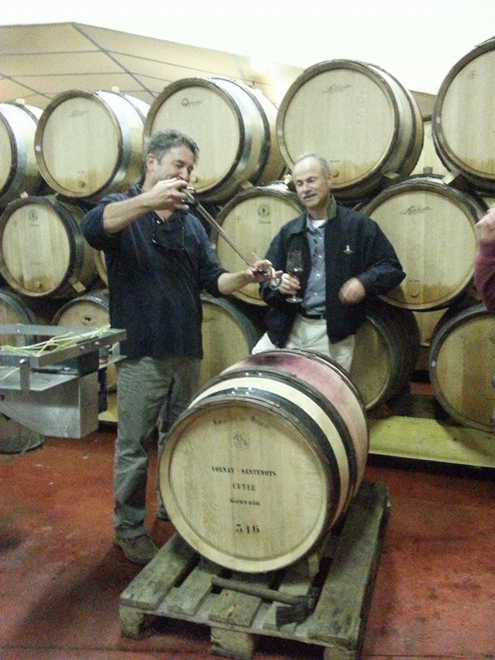 Tasting futures from barrel