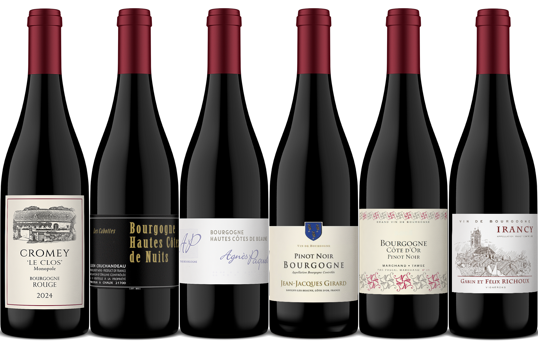 6 Bottle Red Burgundy Club