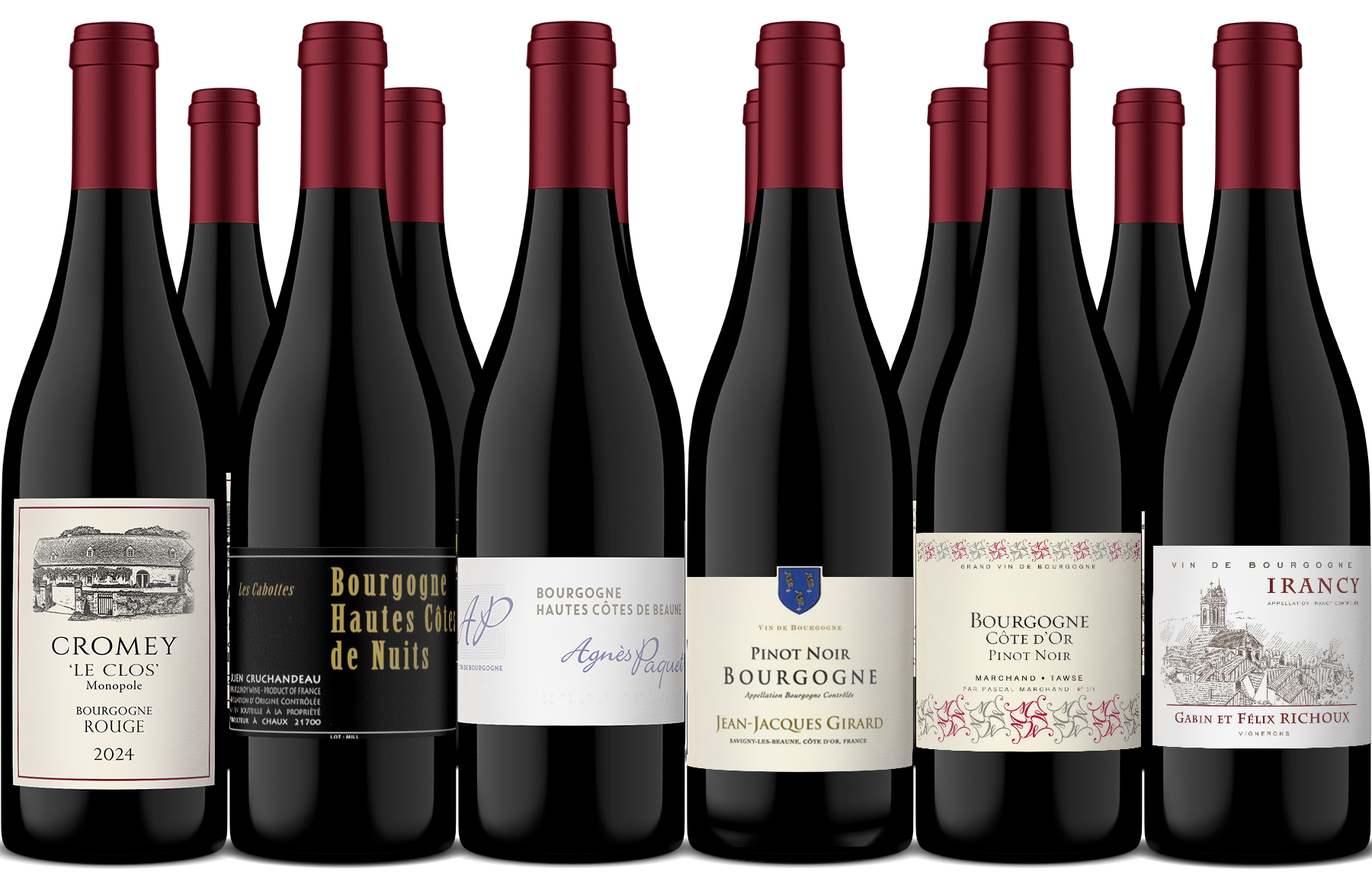 12 Bottle Red Burgundy Club