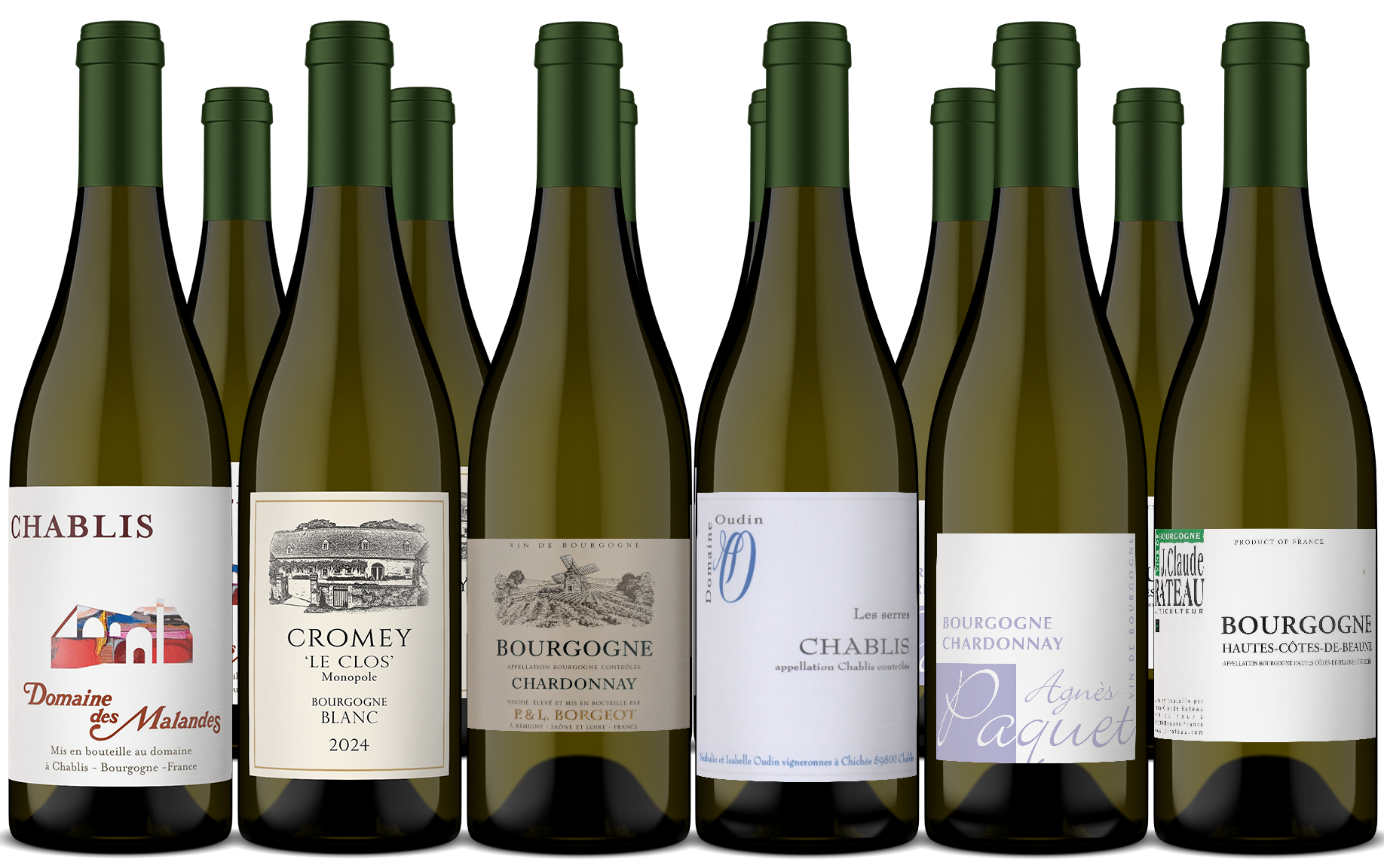 12 Bottle White Burgundy Club