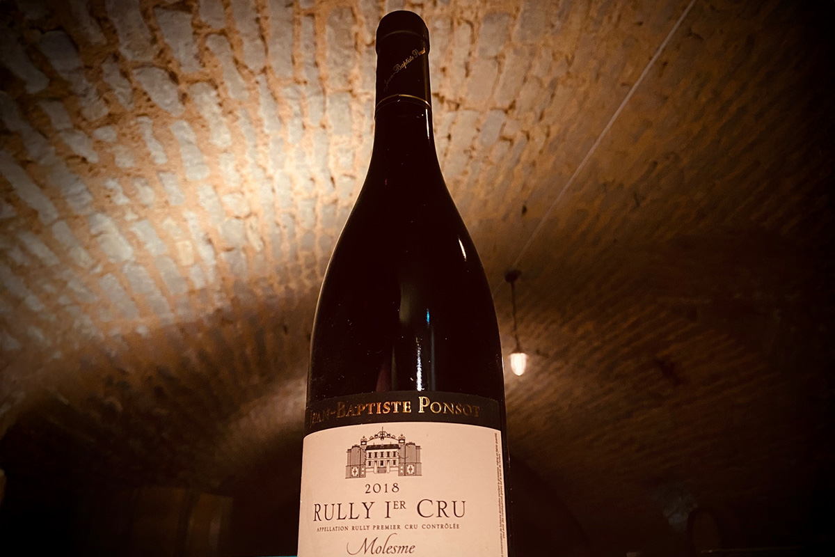 Jean-Baptiste Ponsot wine in the cellar
