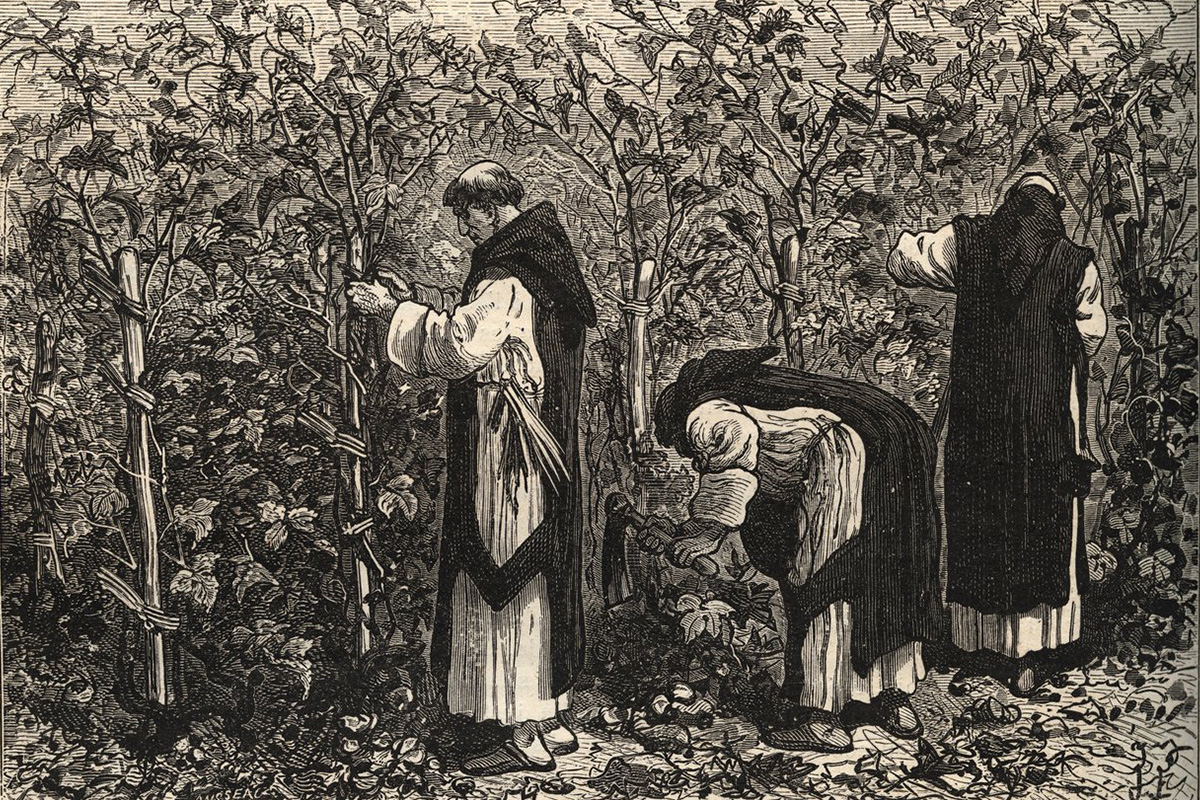 The Monks of Burgundy, France